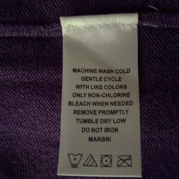 Purple sweater women’s 1X - Picture 7 of 7